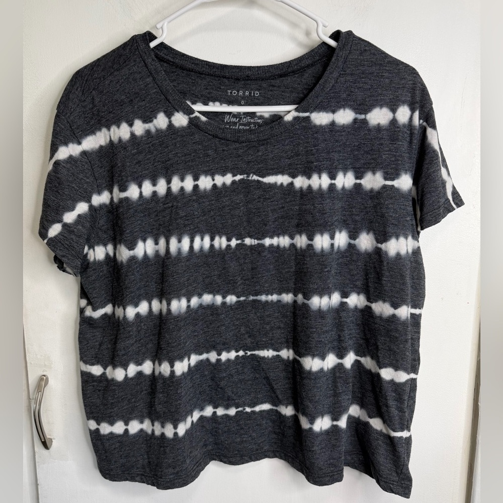 Torrid Striped Blouse Size 0